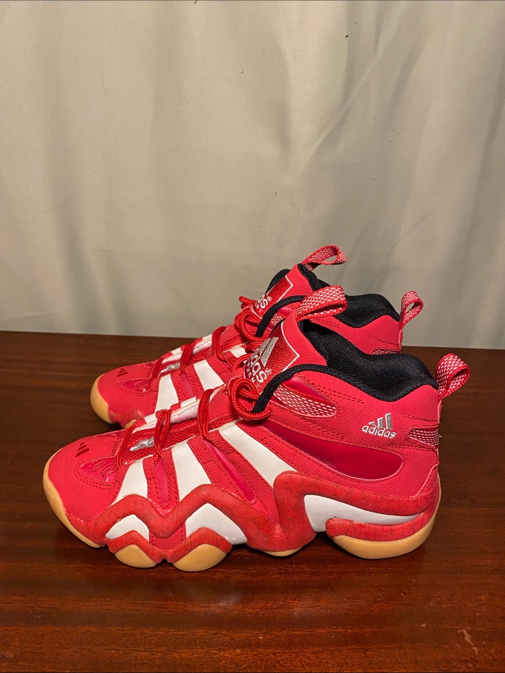 Adidas  Equipment Crazy 8 Basketball Sneakers Scarlet Red Sneakers Men 8